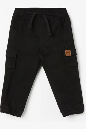 Lifestyle Boys Regular Fit Pure Cotton Joggers