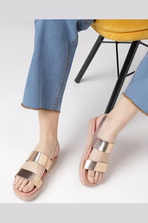 Marc Loire Textured Platform Heels With Backstrap
