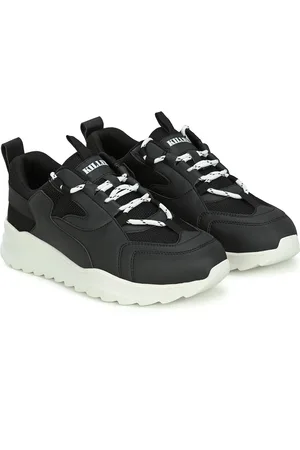 Killer Men Textured Padded Insole Contrast Sole Sneakers