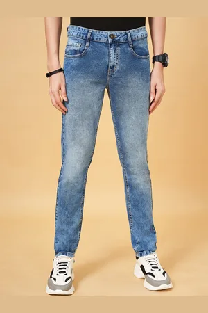 Pantaloons Men Skinny Fit Clean Look Light Fade Stretchable Jeans
