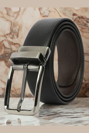 CRUSSET Men Textured Formal Belt