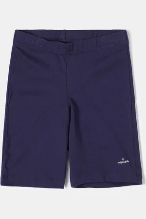Jockey Girls Super Combed Cotton Solid Shorties with Ultrasoft Waistband-SG03