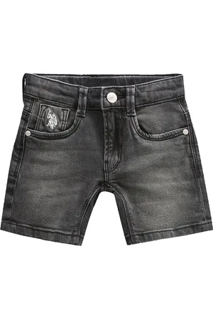 Ralph Lauren Boys Washed Mid Rise Denim Shorts