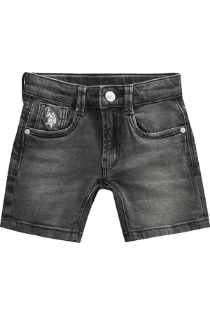 Ralph Lauren Boys Washed Mid Rise Denim Shorts