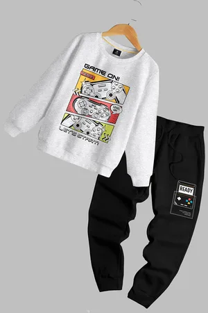 CODEZ Boys Printed T-shirt with Pyjamas