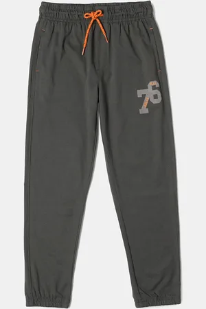Jockey Boys Super Combed Cotton Graphic Printed Joggers-AB10