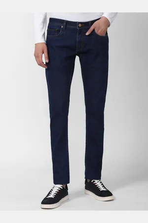 Peter England Men Slim Fit Clean Look Stretchable Jeans