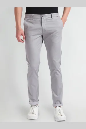 Arrow Men Mid-Rise Slim Fit Chinos Trousers