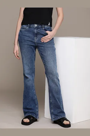 Roadster The Life Co. Women Straight Fit Light Fade Stretchable Jeans