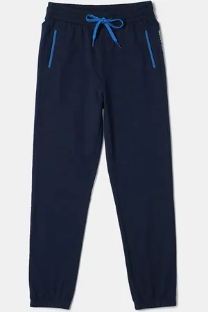 Jockey Boy Super Combed Cotton Graphic Printed Joggers with Elasticated Hem-AB45