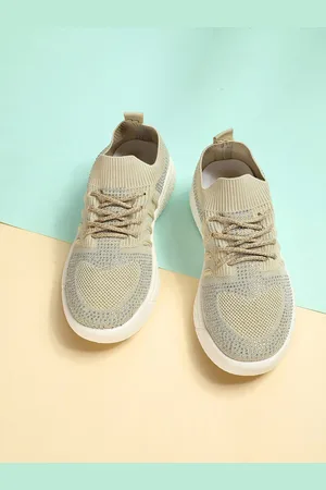 Max Collection Women Textured Lace-Up Running Shoes