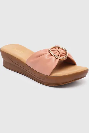 Inc 5 Wedge Open Toe Wedges with Bows