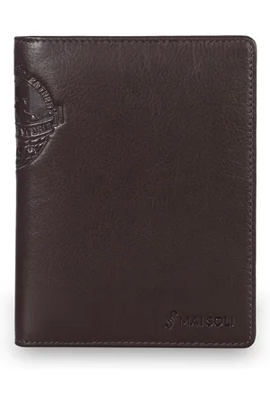 MAI SOLI Unisex Textured Genuine Leather Harbor Travel Wallet