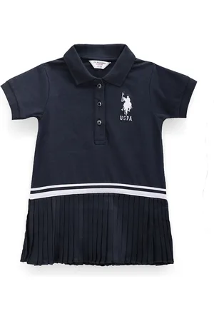Ralph Lauren Girls Shirt Collar T-shirt Dress