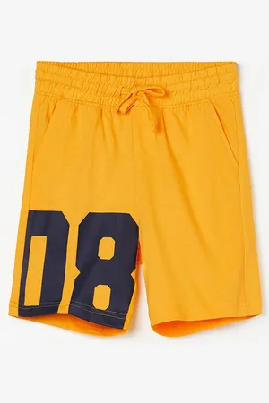 Lifestyle Boys Printed Mid-Rise Pure Cotton Shorts