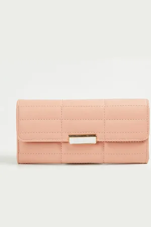 Lifestyle Women Checked Envelope Wallet
