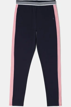 Jockey Girls Cotton Slim Fit Leggings with Ultrasoft and Durable Waistband-AG34