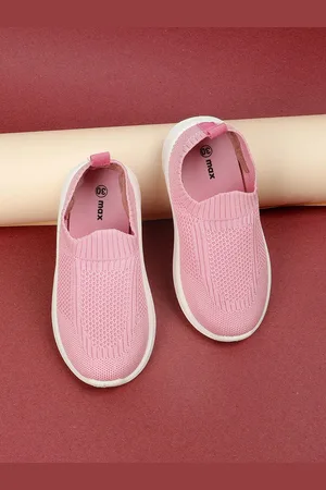 Max Collection Girls Textured Slip-On Running Shoes