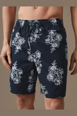 Marks & Spencer Men Floral Printed Lounge Shorts