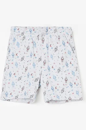 Lifestyle Boys Conversational Printed Cotton Shorts