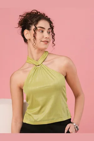 Globus Halter Neck Sleeveless Top