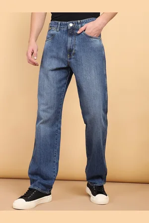 Wrangler Men Low-Rise Light Fade Clean Look Jeans