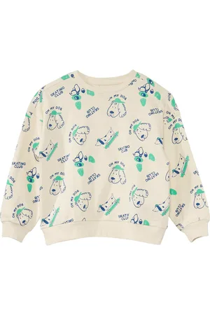 KIABI Boys Conversational Printed Sweatshirt