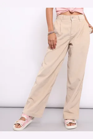 Lee Women Comfort High-Rise Corduroy Trousers