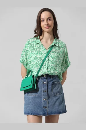 ONLY Ethnic Motifs Printed Extended Sleeves Casual Shirt