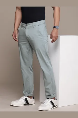 WROGN Men Slim Fit Chinos Trousers
