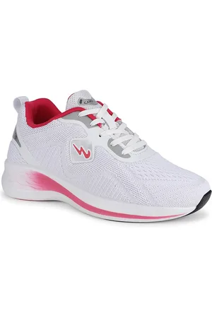 Campus Women Lace Up Mesh Running Shoes