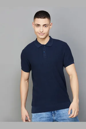 Lifestyle Polo Collar Short Sleeves Cotton Slim Fit T-shirt