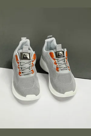 Max Collection Men Textured Lace-Up Running Shoes