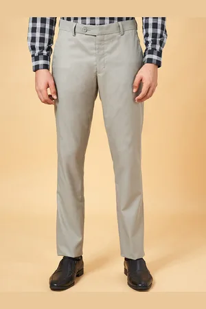 Buy Black Trousers & Pants for Men by Byford by Pantaloons Online | Ajio.com