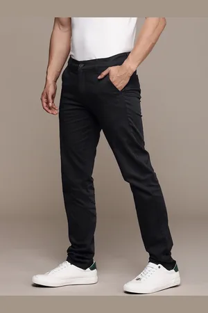 WROGN Men Slim Fit Chinos Trousers