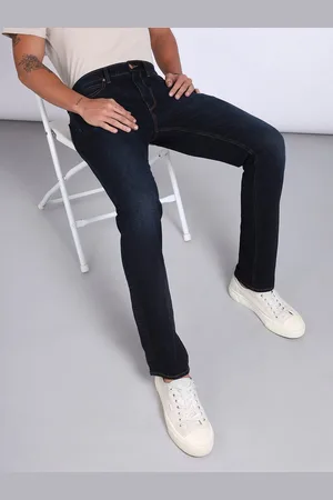 Lee Men Blue Slim Fit Slim Fit Mid Rise Clean Look Stretchable Jeans