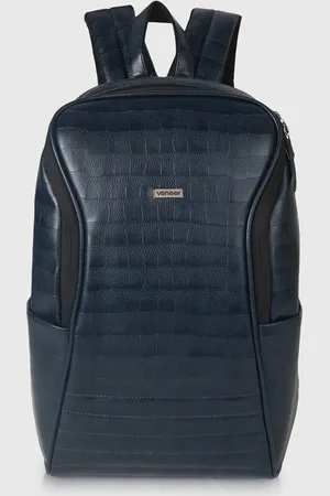 Veneer Unisex Textured Backpack
