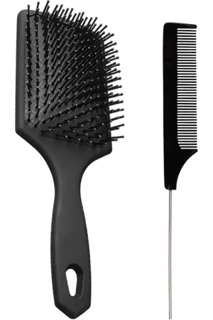 FEELHIGH 2-Pcs Paddle Hair Brush Combo