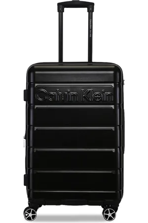 Calvin Klein RIDGE-LINE Range Pearlized Black Hard 24" Medium Luggage