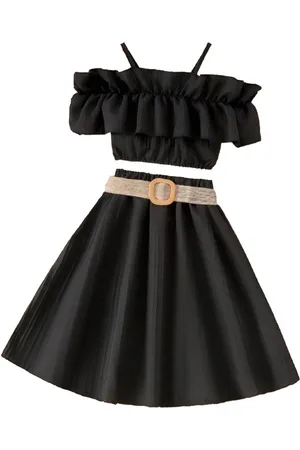 Stylecast Black Girls Top with Skirt