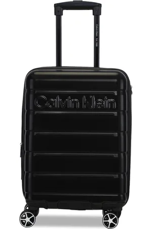 Calvin Klein RIDGE-LINE Range Pearlized Black Hard 20" Cabin Luggage