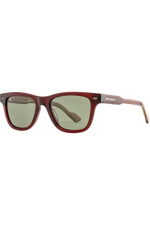 Royal Enfield Men Wayfarer Sunglasses with Polarised and UV Protected Lens RE-20012-C02