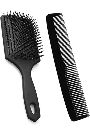 FEELHIGH 2-Pcs Paddle Hair Brush Combo