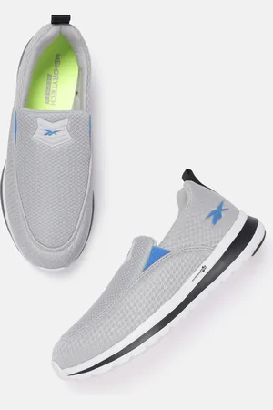 Reebok Men Woven Design Ree-Form Blaze Slip Walking Shoes