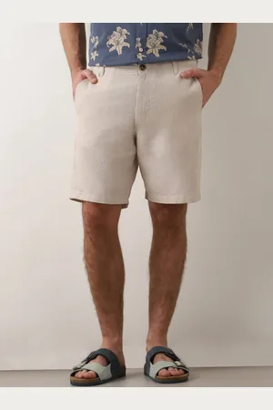 SELECTED Men Striped Cotton Shorts