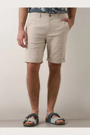 SELECTED Men Mid Rise Cotton Shorts