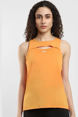 Reebok Brand Logo Printed Detail Ac Athletic Tank Top