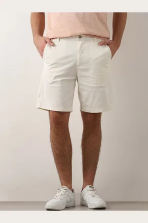 SELECTED Men Mid Rise Cotton Chino Shorts
