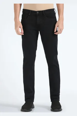 Flying Machine Men Slim Straight Fit Mid-Rise Twill Jeans
