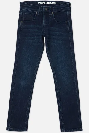 Pepe Jeans Boys Slim Fit Light Fade Cotton Jeans